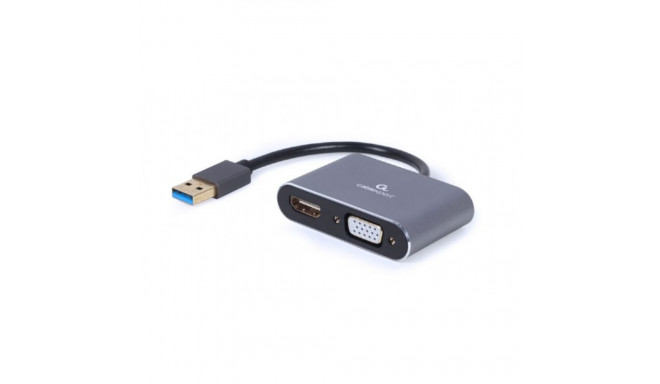 USB uz VGA/HDMI Adapteris GEMBIRD