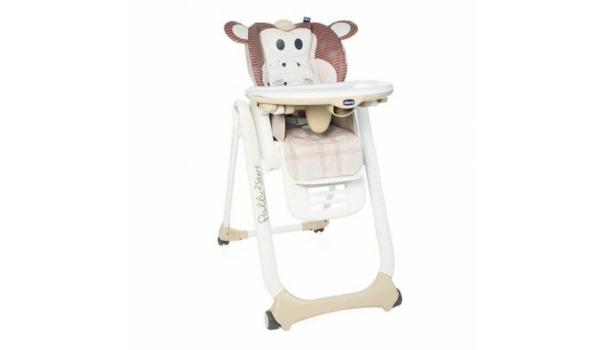 Augsts krēsls Chicco Polly 2 Start Monkey