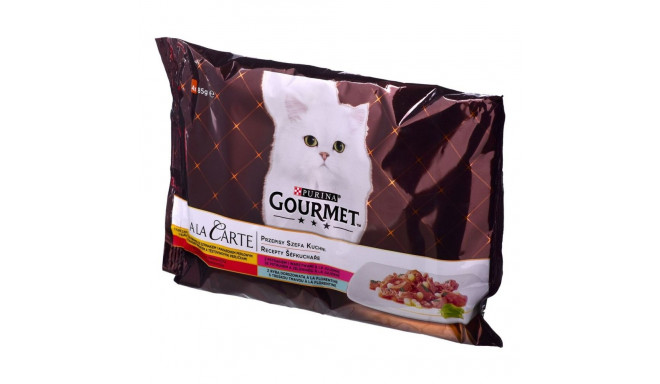 Влажный корм Purina GOURMET A la Carte Курица Телятина 4 x 85 g