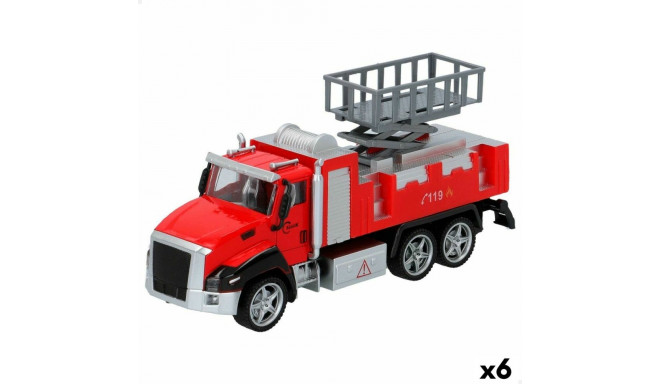 Tuletõrjeauto Speed & Go 21 x 9,5 x 5,5 cm (6 Ühikut)