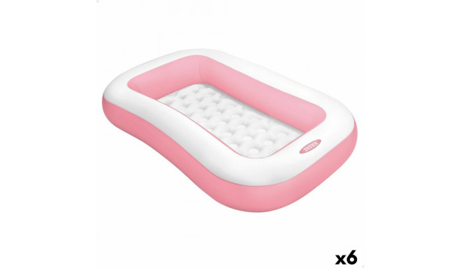 Täispuhutav lastebassein Intex saar 90 L 167 x 26 x 101 cm Valge Roosa (6 Ühikut)