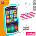 Mängutelefon Winfun 7,5 x 14 x 2 cm (6 Ühikut)