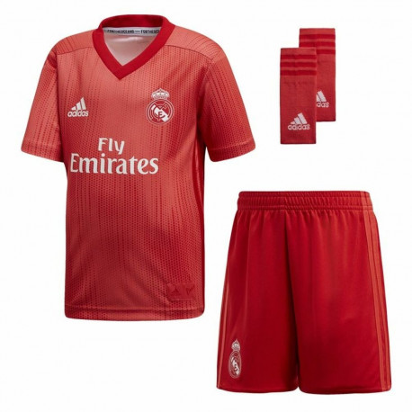 Children's Sports Outfit Adidas Real Madrid 2018/2019 Red - 1-2 years