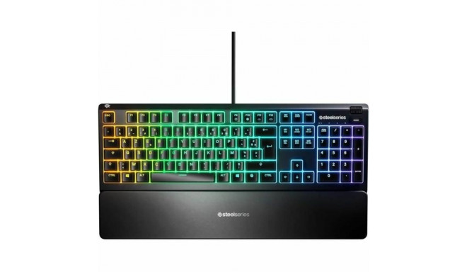 Mehāniska tastatūra SteelSeries APEX 3 Melns Francūzis AZERTY