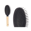 Brush Brown Black Wood Silicone Plastic (12 Units) Brush Brown Black Wood Silicone Plastic (12 Units)