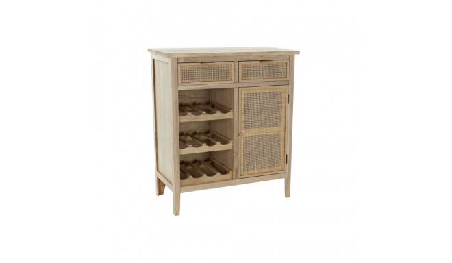 Bottle rack DKD Home Decor Natural 79,5 x 38 x 90 cm