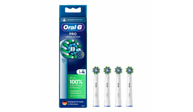 Replacement Head Oral-B Pro Cross Action 4 Units