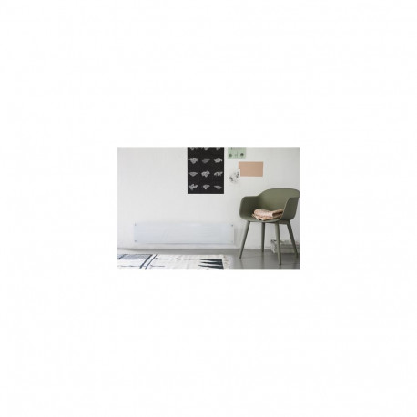 Mill klaaspaneel-radiaator MB1000L DN 1000W 1 võimsusaste sobib ruumidele kuni 12-16m², valge