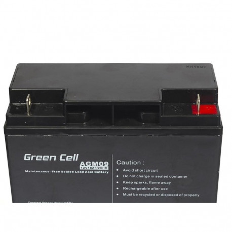 Green Cell aku AGM 12V 18Ah (AGM09)