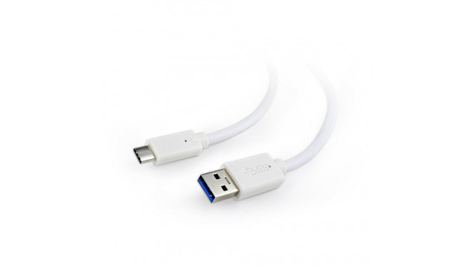 Gembird USB 3.0 cable to type-C (AM/CM)  1m  white