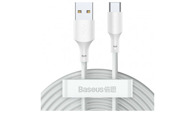 Baseus USB-A - USB-C USB cable 1.5 m White (TZCATZJ-02)