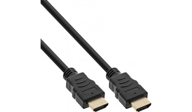 Kabel InLine HDMI - HDMI 0.3m czarny (17033P)