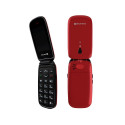 Evelatus Wave Button Flip Mobile Phone with D