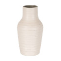 Vase White Ceramic 17 x 17 x 30 cm