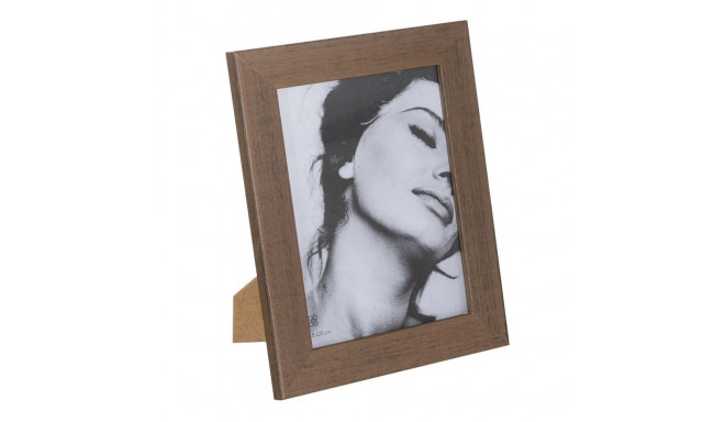 Photo frame Brown Wood Crystal 20 x 1 x 25 cm