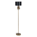 Floor Lamp Black Golden 30 x 30 x 168 cm