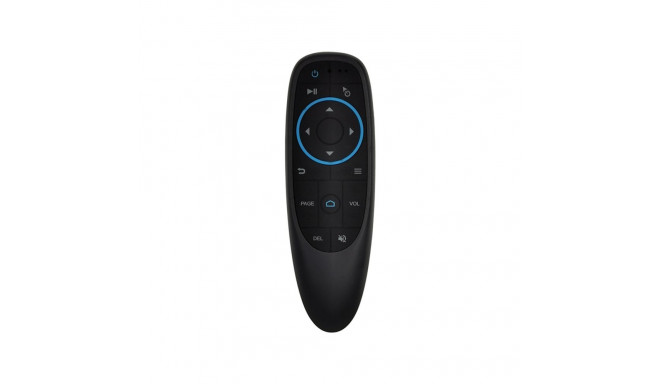 CP G10s Universāla Smart TV Air Mouse - Bluetooth / IR Pults Balss Asistents & Giroskops Melna