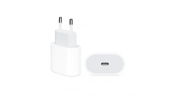 CP CH2 20 W PD adaptiivne USB-C kiirlaadija kõigi USB-C (tüüp-C) seadmete jaoks, valge (OEM)