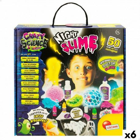 Science Game Lisciani Giochi Night Slime ES (6 Units)