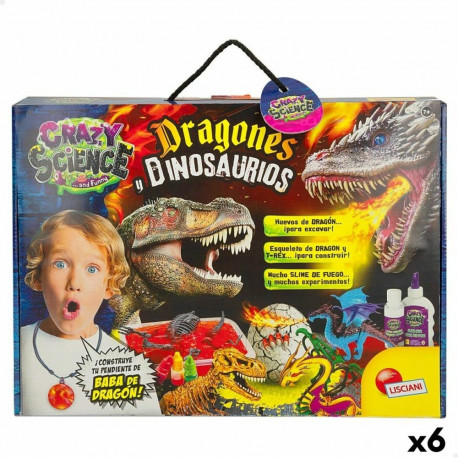 Science Game Lisciani Giochi Dragones y dinosaurios ES (6 Units)