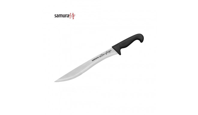 Samura SULTAN Pro Yatagan knife with comfortable Black handle 301mm from AUS-8 Japan steel 59 HRC