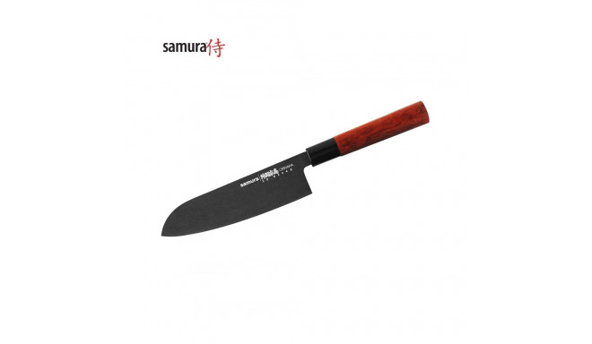 Samura Okinawa Stonewash Kitchen Santoku nuga 175mm AUS 8 Jaapani terasest 58 HRC