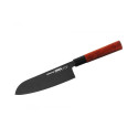 Samura Okinawa Stonewash Kitchen Santoku nuga