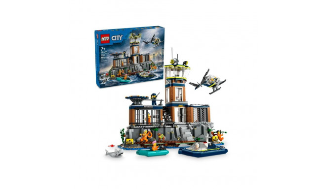 Celtniecības Komplekts Lego 60419 Police Station Island Daudzkrāsains 980 Daudzums