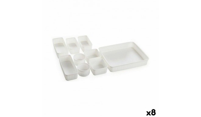 Basket set Dem 9 Pieces Plastic (8 Units)