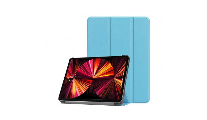 iLike Tri-Fold Eco-Leather Stand Case Samsung S6 Lite 10.4'' P610 P615 / P613 P619 (2022) Sky Blue