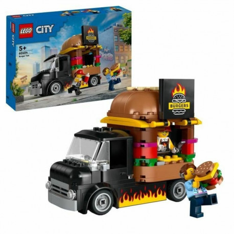 Konstruktsioon komplekt Lego 60404 Hamburger truck Mitmevärviline