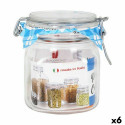 Jar Borgonovo 750 ml 10 x 10 x 13 cm (6 Units) Jar Borgonovo 750 ml 10 x 10 x 13 cm (6 Units)