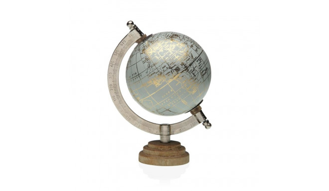 Globe Versa White Acrylic Wood 10 x 18 x 12 cm