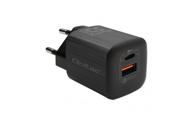 Seinalaadija Qoltec 50764 Must 35 W