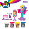 Пластилиновая игра Cra-Z-Art Softee Dough волосы sirenas (4 штук)