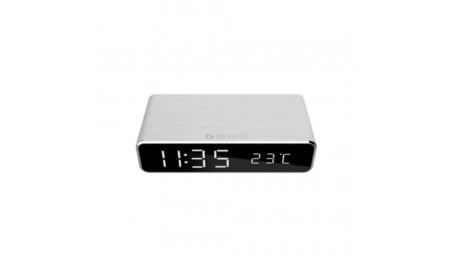 Alarm Clock GEMBIRD DAC-WPC-01 Black Yes