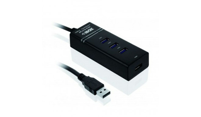 USB-jaotur Ibox IUH3FB Must