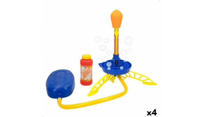 Bubble Blowing Game Rocket 237 ml 90 x 32 x 31 cm (4 Units)