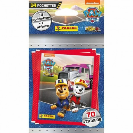 Kogumiskaartide pakk Panini Paw Patrol 14 Ümbrikud