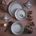 Deep Plate Luminarc Cottage Grey Glass 20 cm (24 Units)