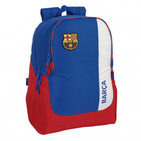 Kooliseljakott F.C. Barcelona Sinine Kastanpruun 32 x 44 x 16 cm