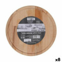 Serving board Quttin Circular Ø 30 x 1,7 cm (8 Units) Serving board Quttin Circular Ø 30 x 1,7 cm (8 Units)