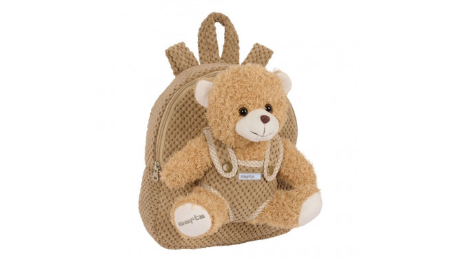 Child bag Safta Teddy Bear Brown 23 x 27 x 7,5 cm