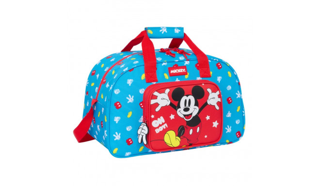 Спортивная сумка Mickey Mouse Clubhouse Fantastic Синий Красный 40 x 24 x 23 cm