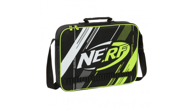School Satchel Nerf Get ready Black 38 x 28 x 6 cm