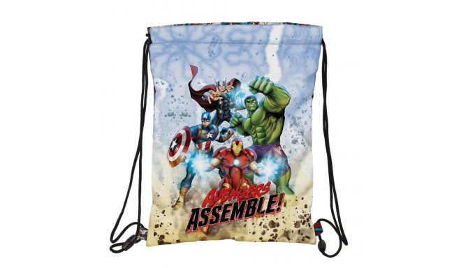 Backpack with Strings The Avengers Forever Multicolour 26 x 34 x 1 cm