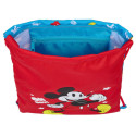 Mugursoma ar lencēm Mickey Mouse Clubhouse Fantastic Zils Sarkans 26 x 34 x 1 cm