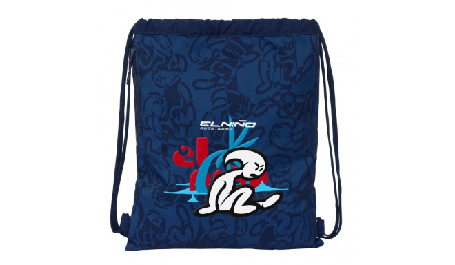 Backpack with Strings El Niño Paradise Navy Blue 35 x 40 x 1 cm