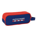 Kahe tõmblukuga pliiatsikarp Atlético Madrid Sinine Punane 21 x 8 x 6 cm