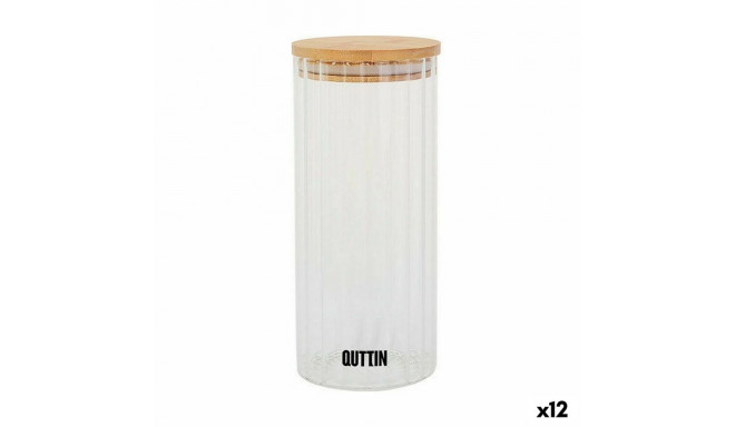 Jar Quttin Borosilicate Glass 1,05 L (12 Units)